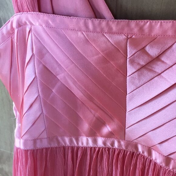 Twinkle by Wenlan NY 100% Silk Pleated Dress 4 - Picture 4 of 8